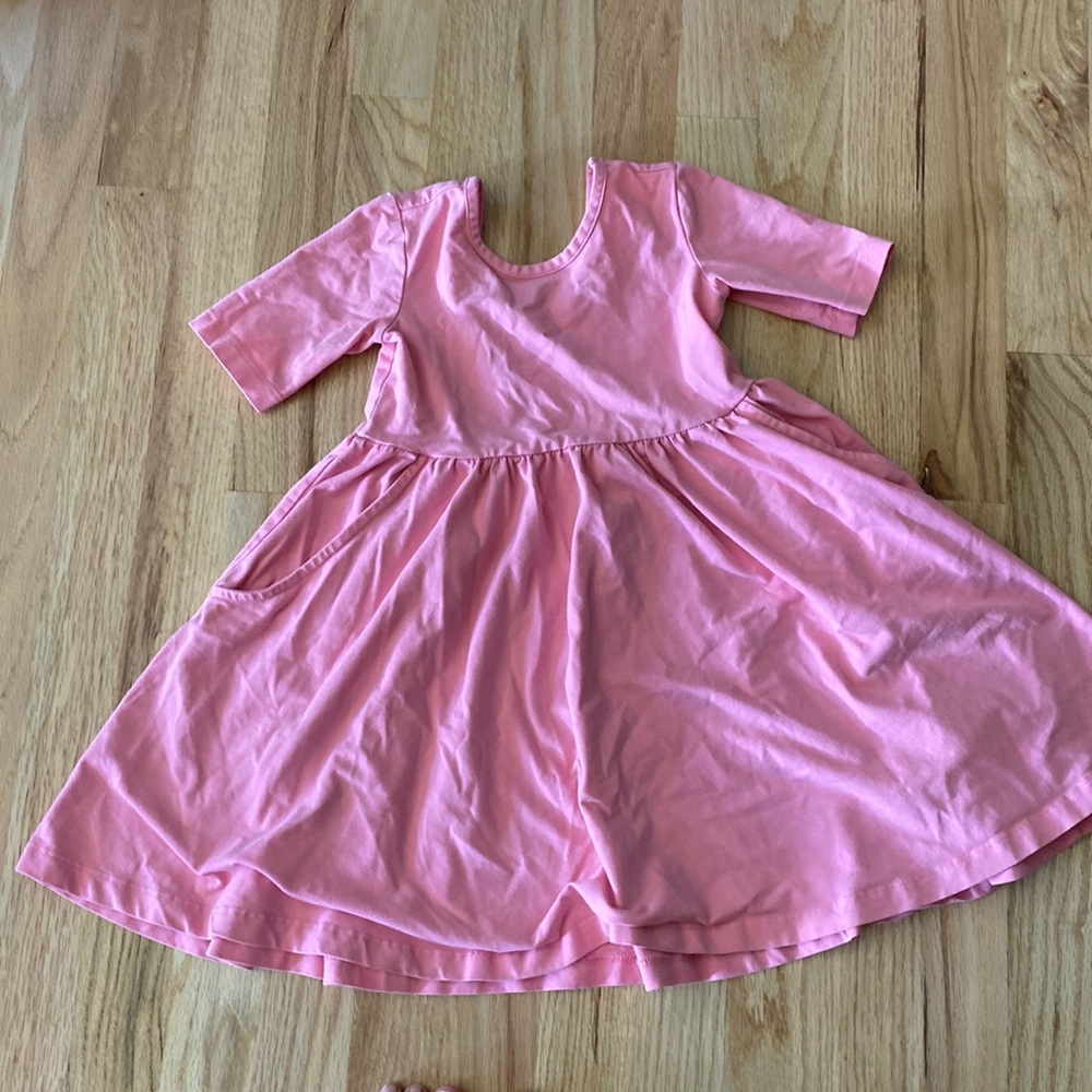Hanna anderson sz 4 swing dress with pockets